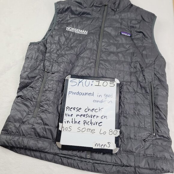 Patagonia Men's Black Nano Puff Sleeveless Padded Puffer Vest Size XL - Picture 11 of 11